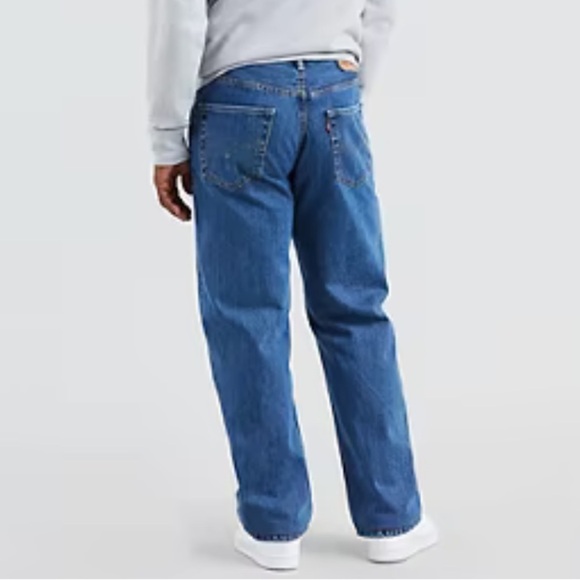 Levi’s 550 Men’s Relaxed Fit Blue Denim Jeans Size 48x29 Cotton Non-Stretch - Picture 2 of 10